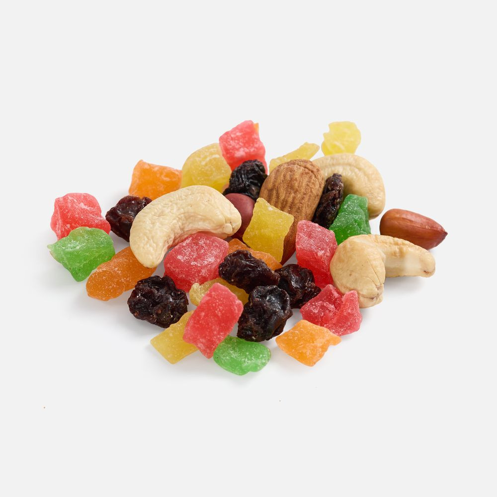 Смесь орехов и цукатов...