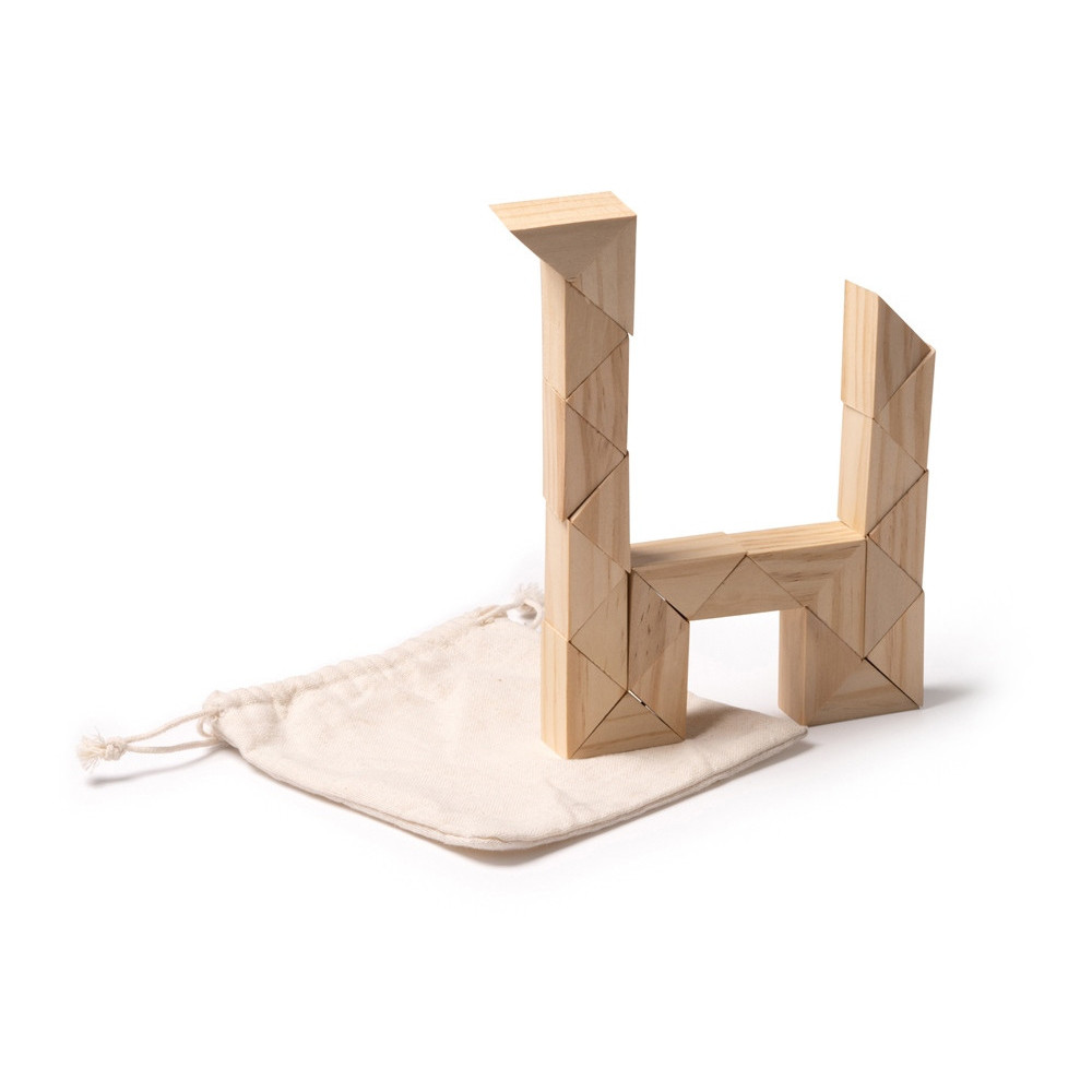 Деревянный пазл-головоломка...