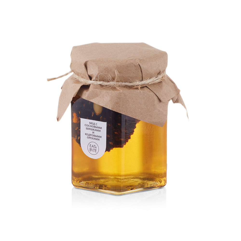 Мед с сосновыми шишками и...