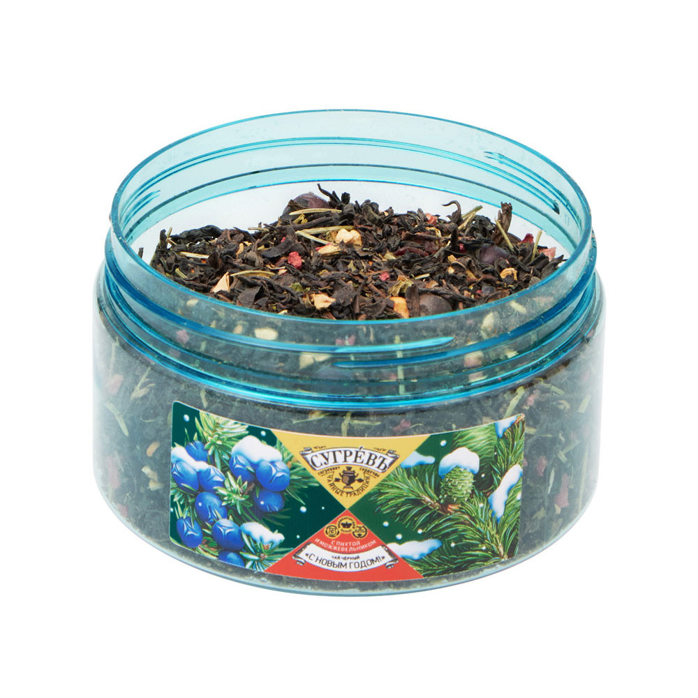 Чай черный с можжевельником...