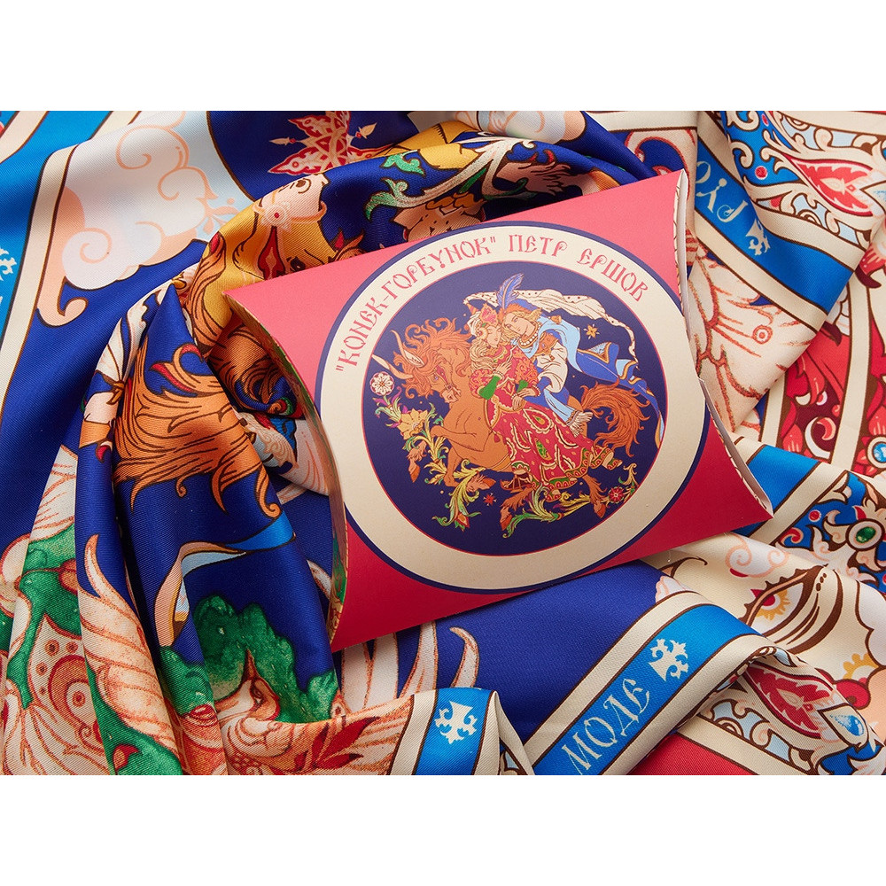Платок «Конёк - Горбунок»